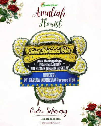 Papan Bunga Duka di Tobat